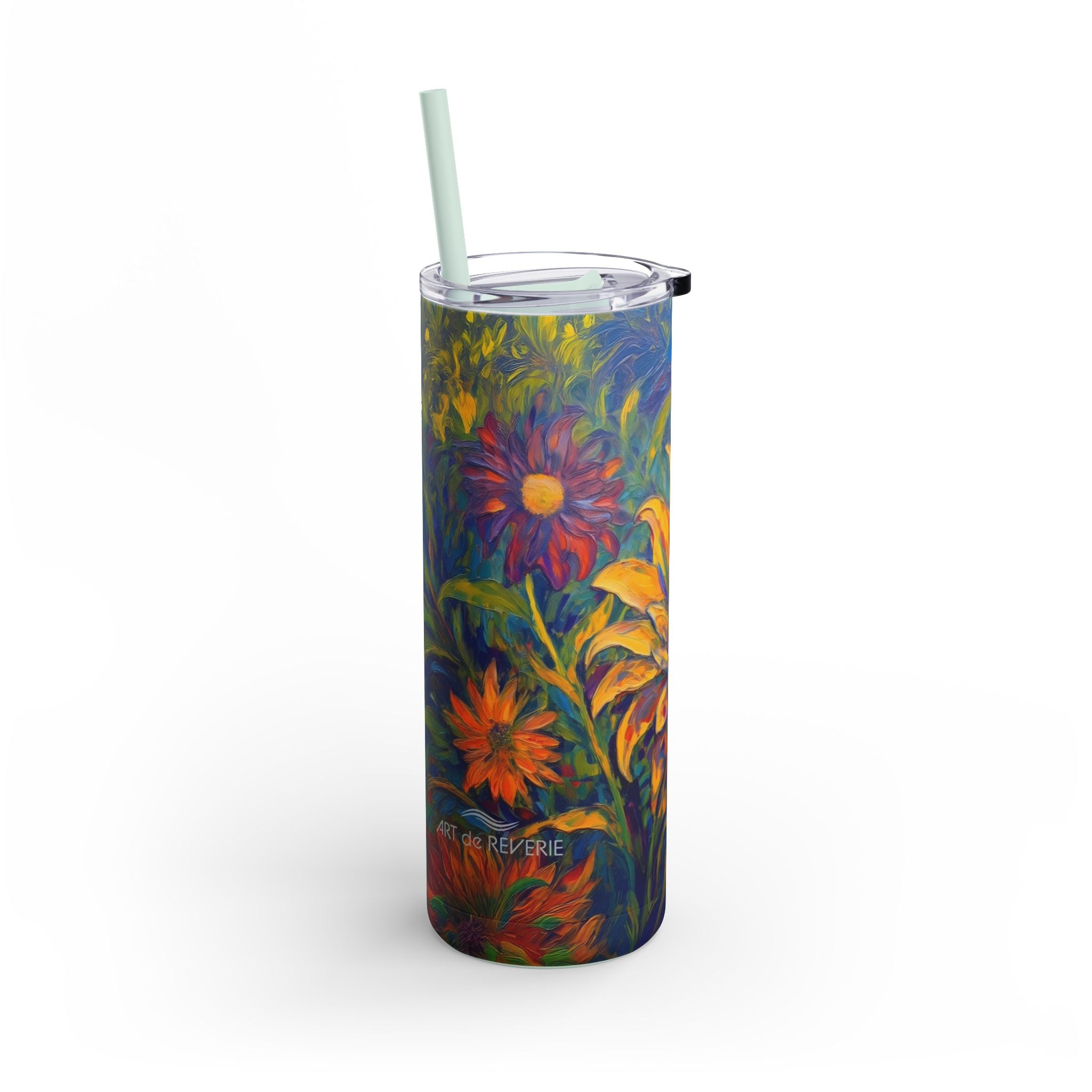 Flowers Matte Tumbler, 20oz
