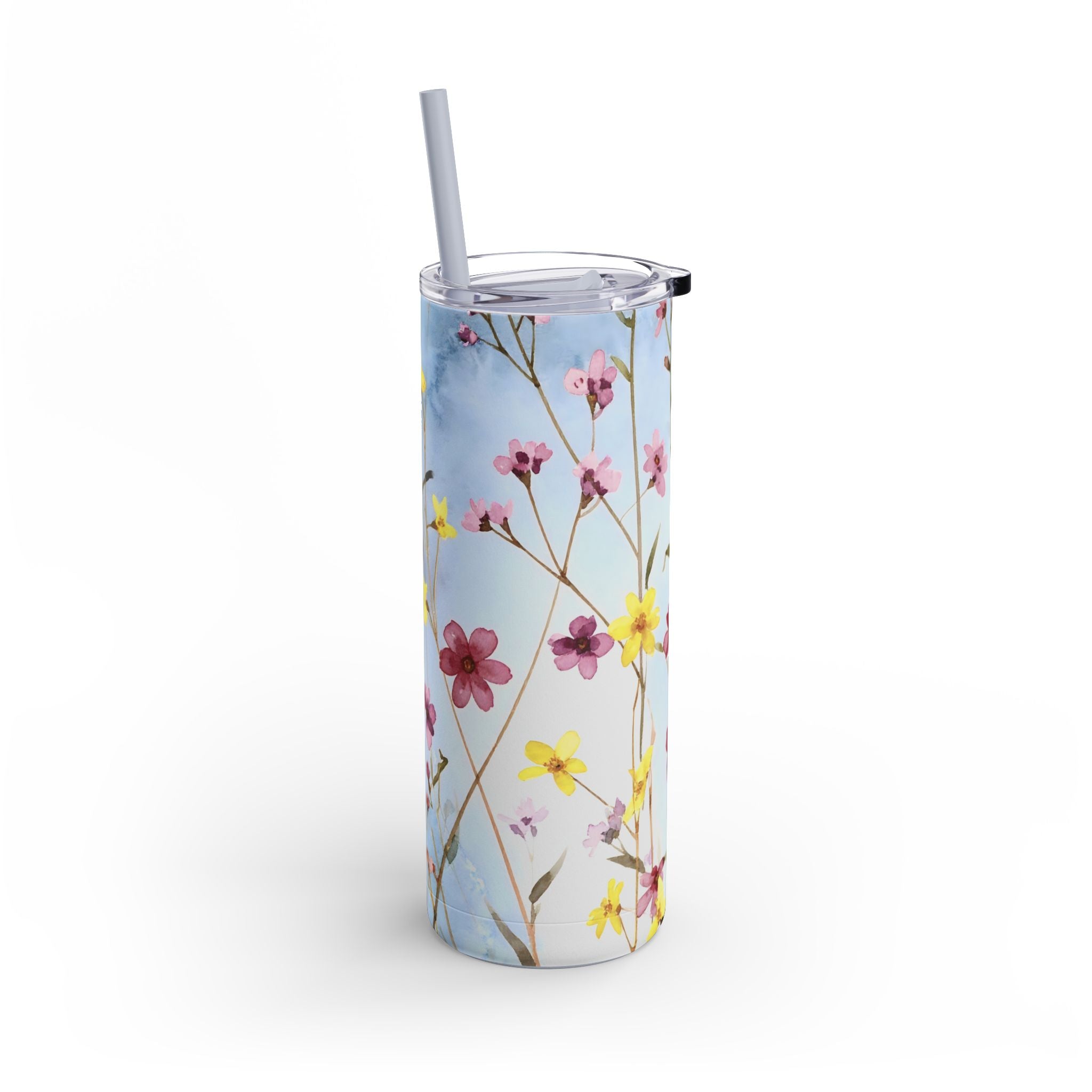 Tiny Flowers Matte Tumbler, 20oz