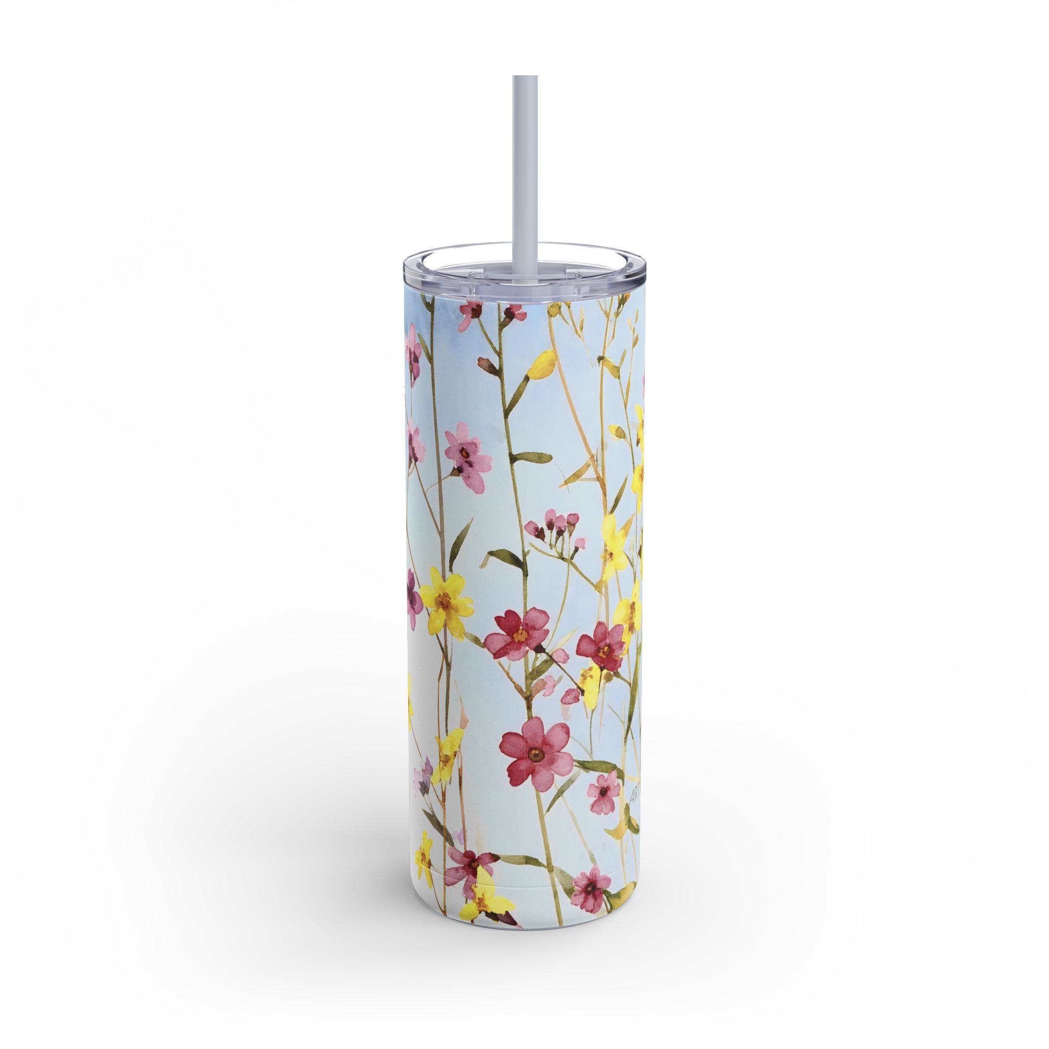 Tiny Flowers Matte Tumbler, 20oz