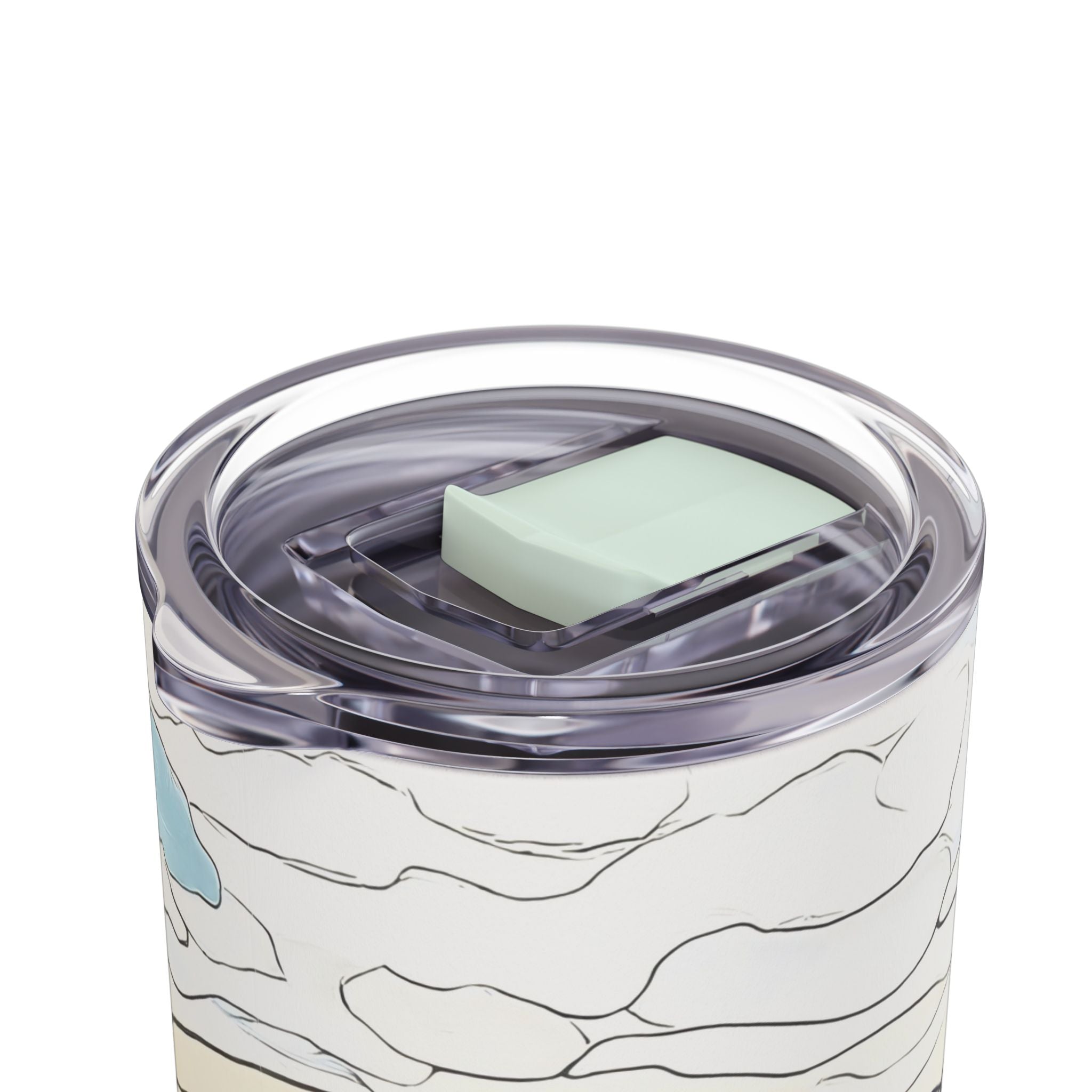 Mosaic Mountains Matte Tumbler, 20oz