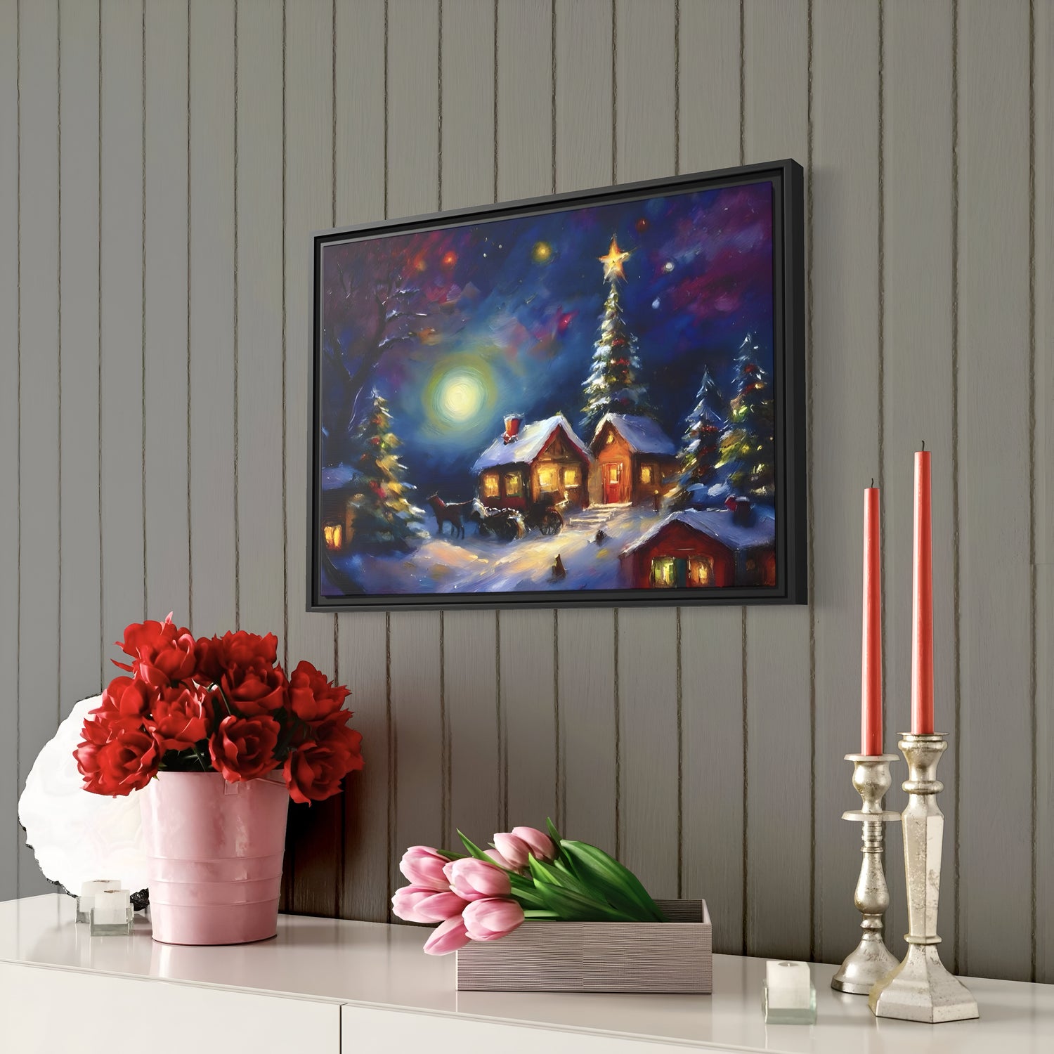 Under the Christmas Moon