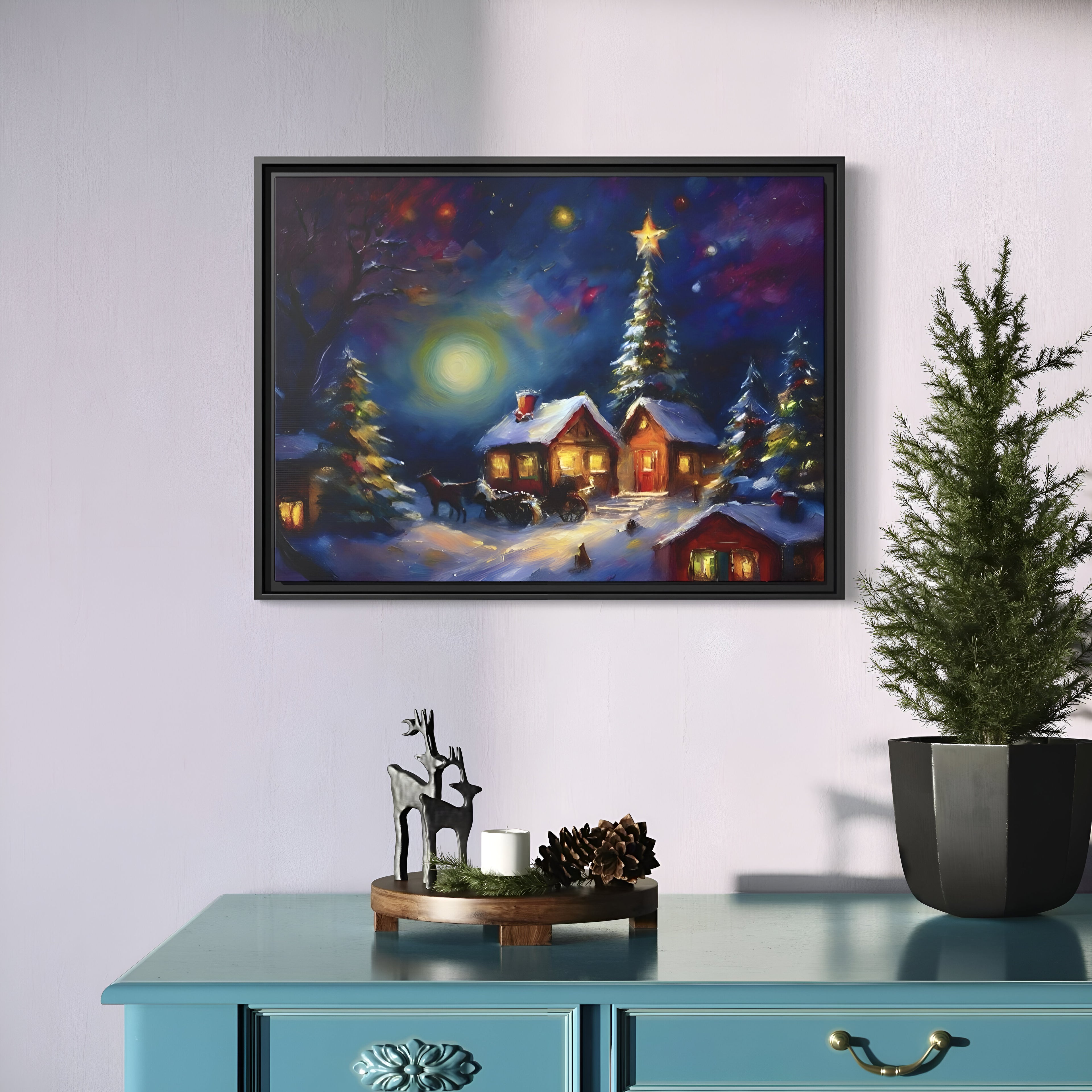 Under the Christmas Moon