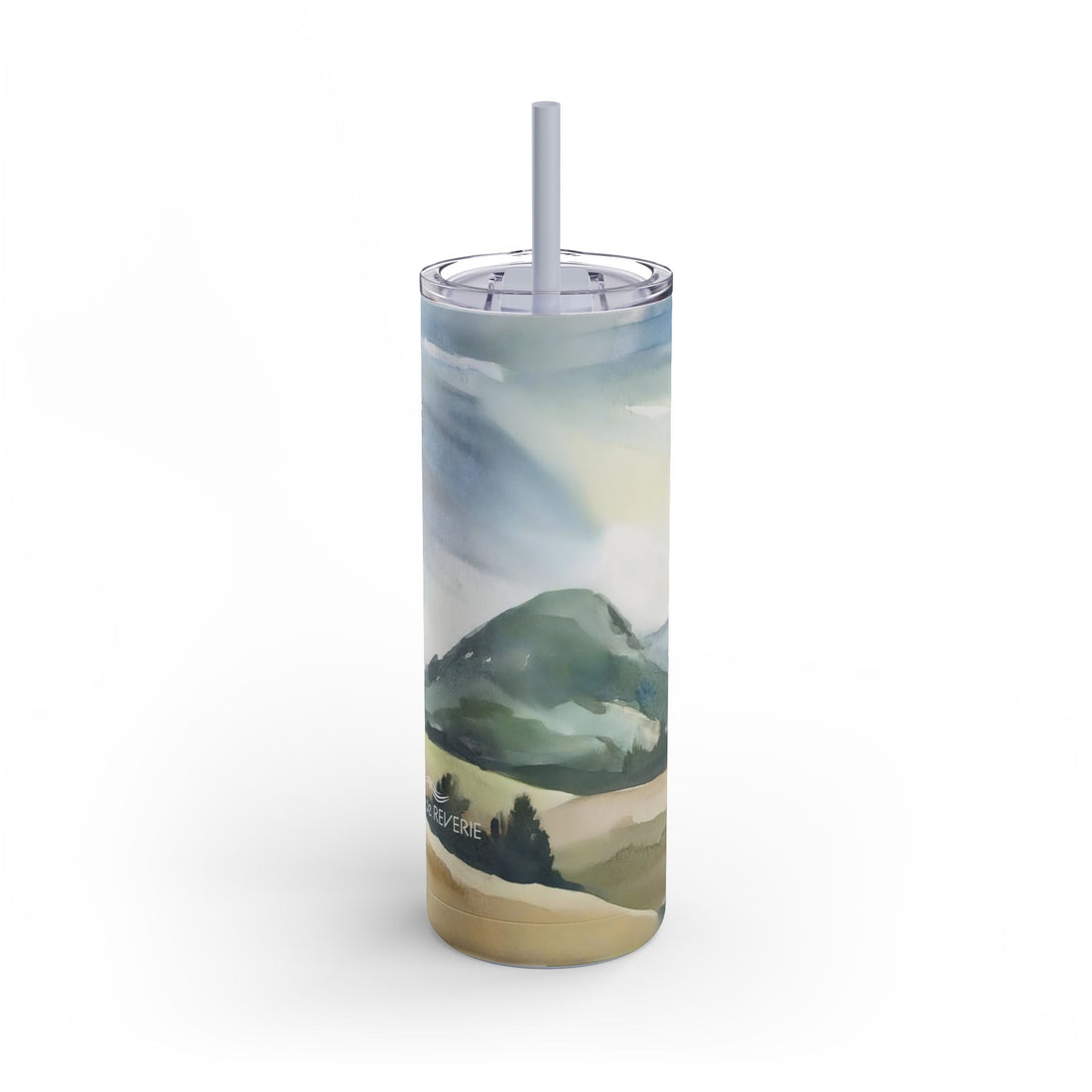 Green Landscape Matte Tumbler, 20oz