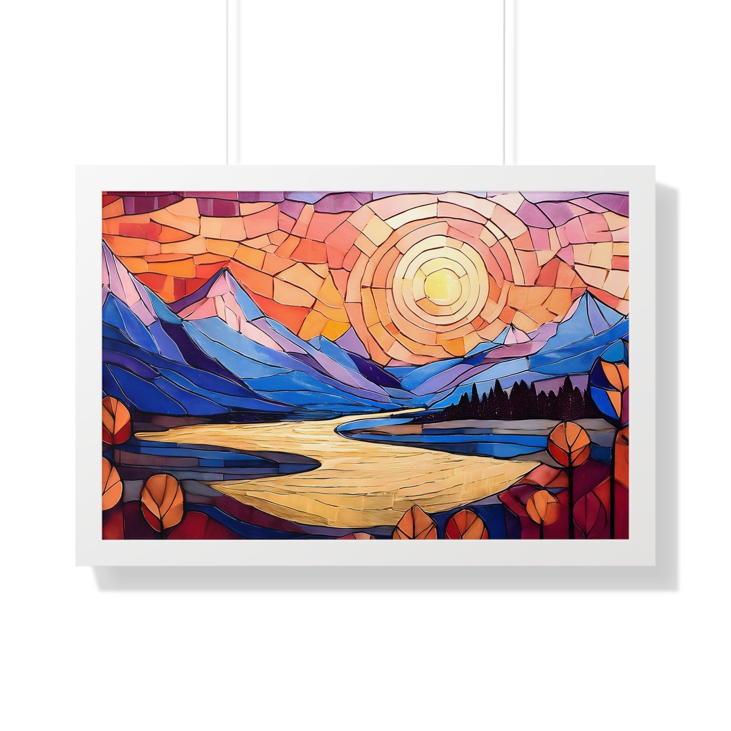 Mosaic Sunset