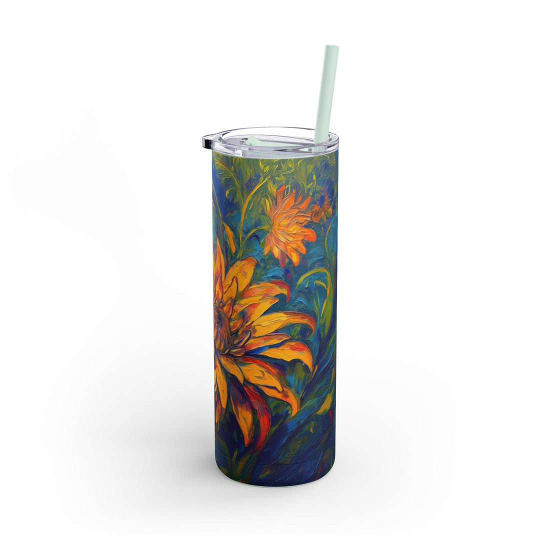 Flowers Matte Tumbler, 20oz