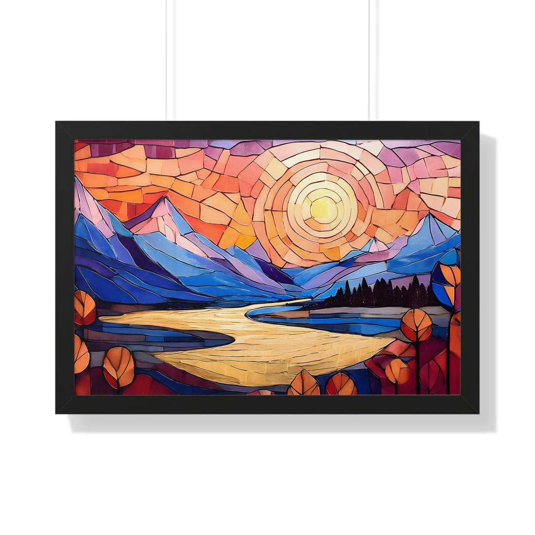 Mosaic Sunset