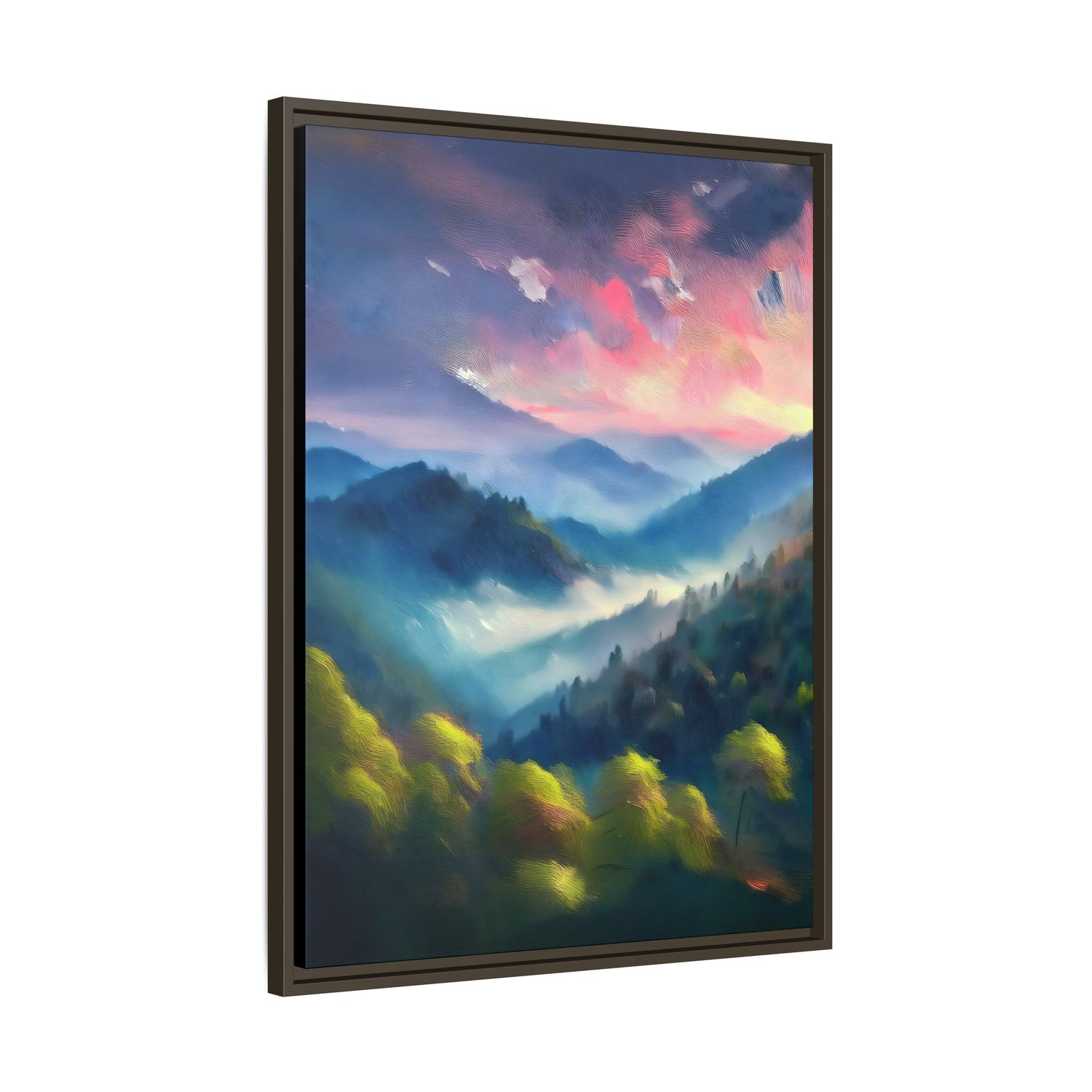 Whispers of Misty Peaks