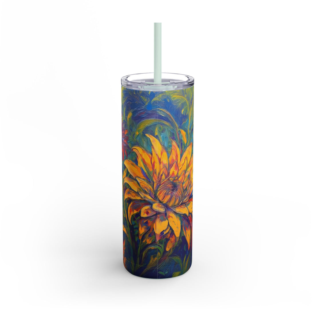 Flowers Matte Tumbler, 20oz