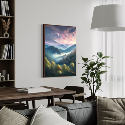 Whispers of Misty Peaks