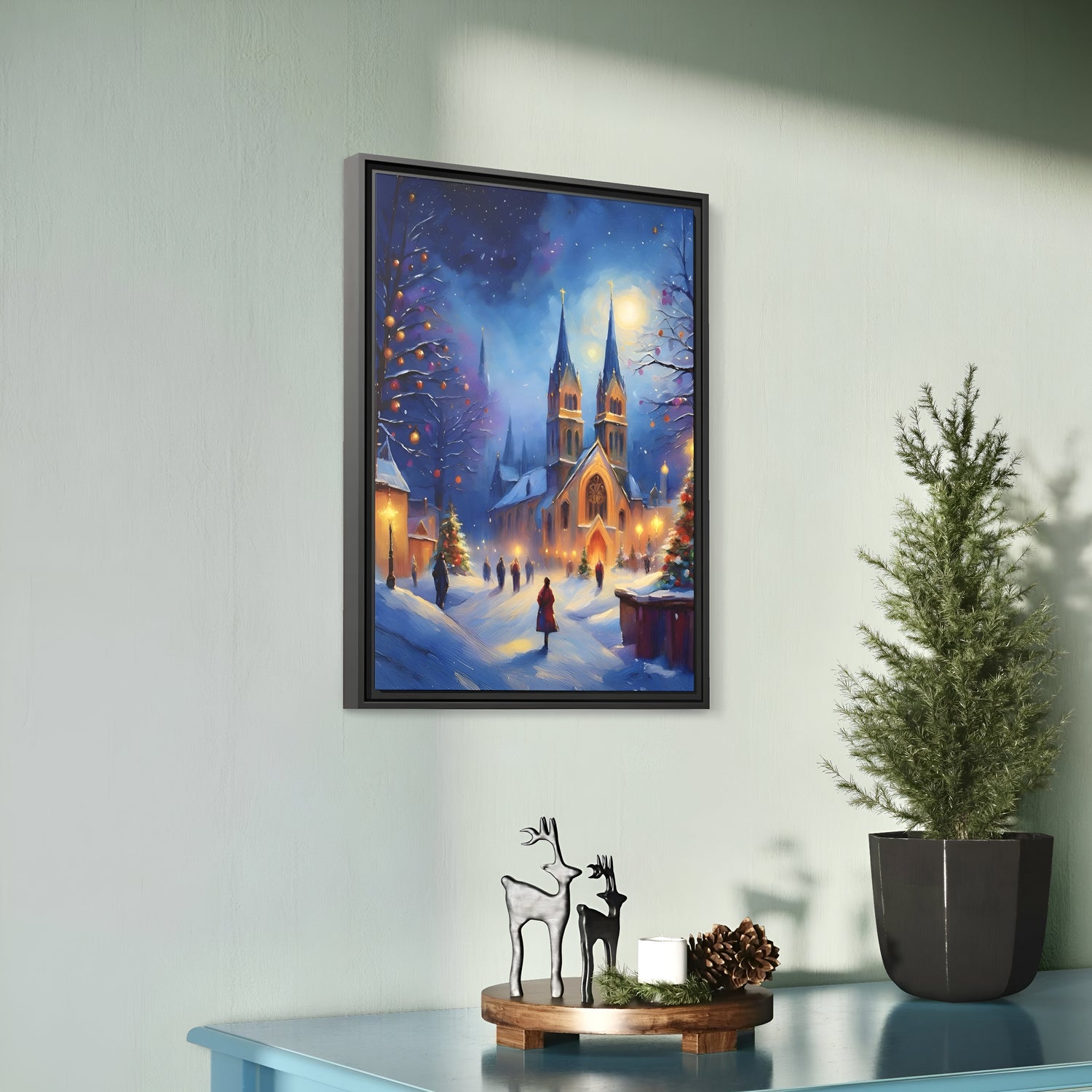 Moonlit Christmas Grace