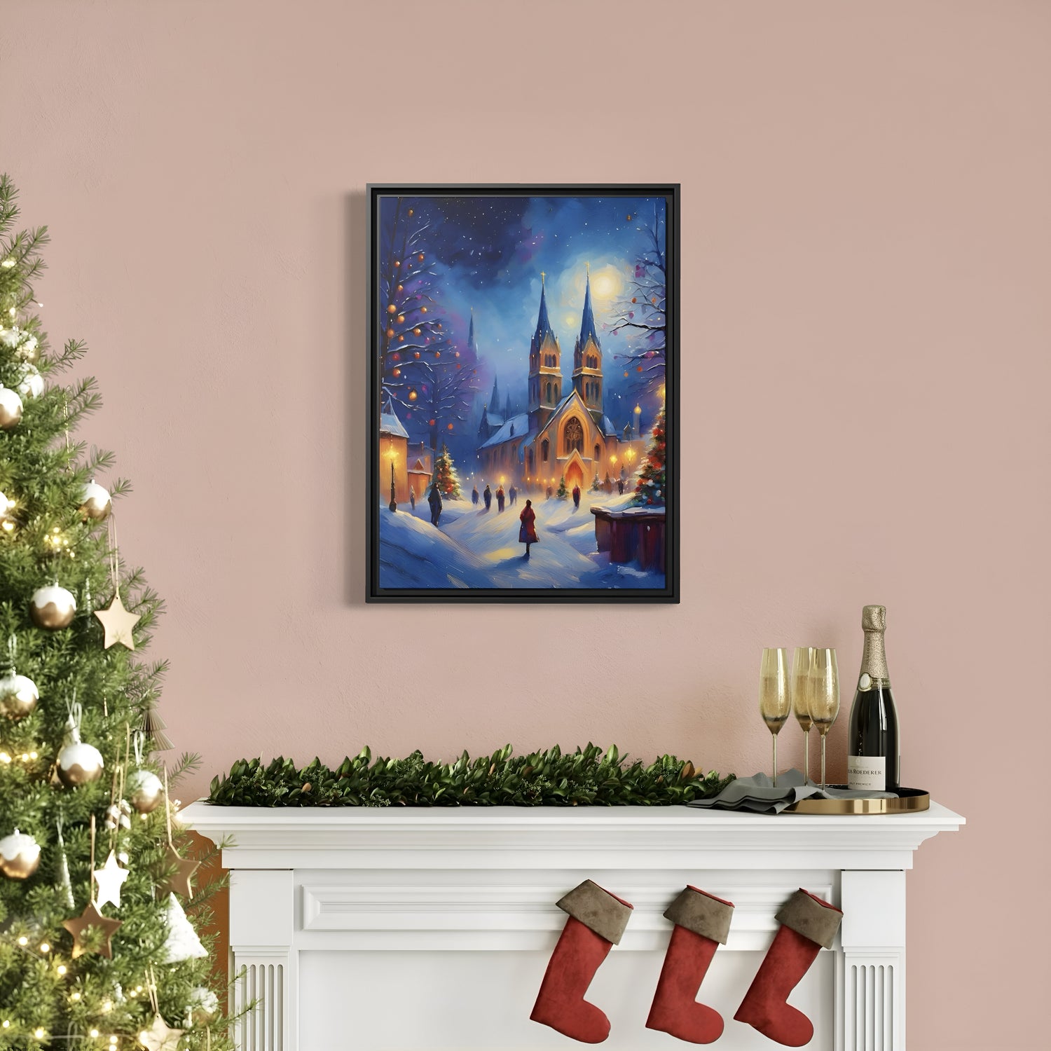 Moonlit Christmas Grace