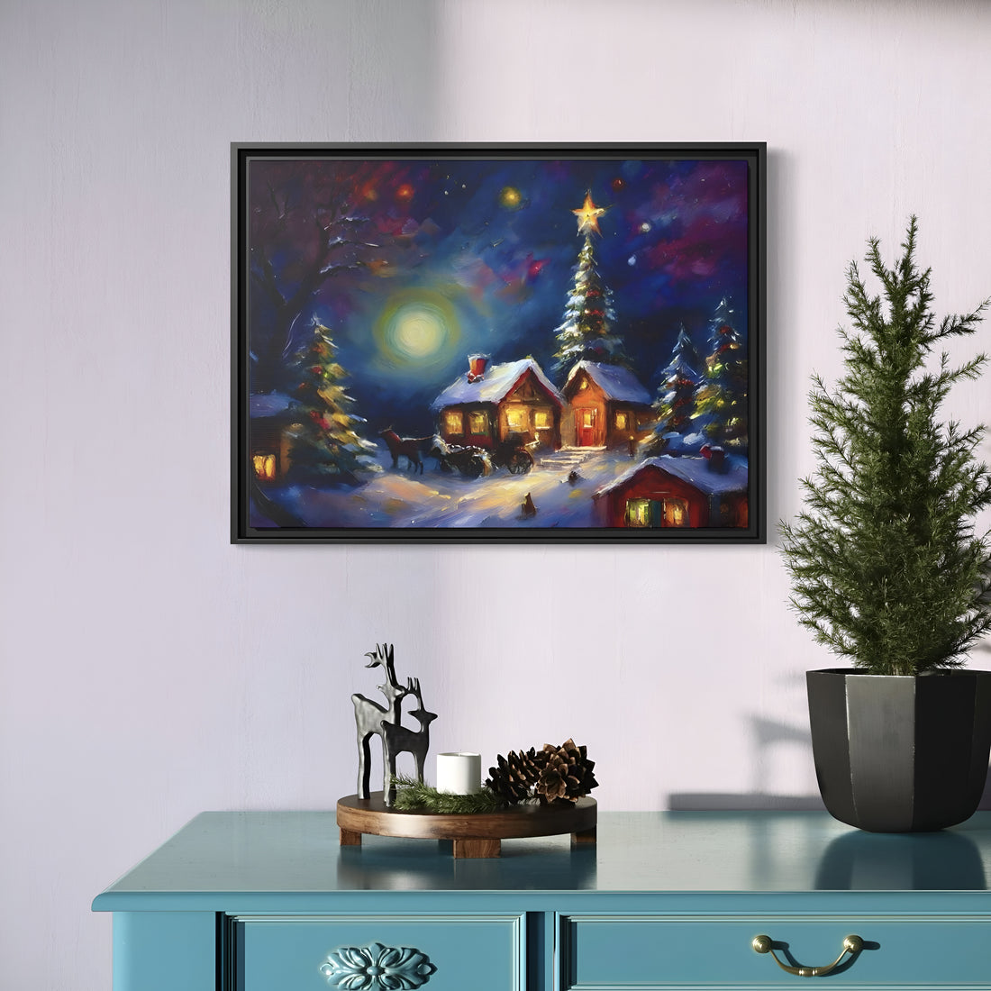 Under the Christmas Moon